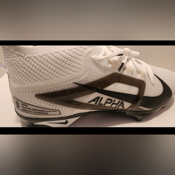 Nike Alpha Menace 3 Shark White Game Royal Football Cleats Sz 13.5 NWOT main image 8